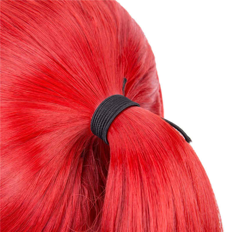 Harley Quinn Cospl AY Red Black Wig Película Suicide Squad