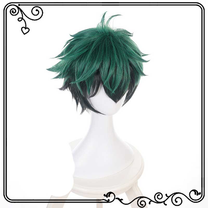 Boku no héroe My Hero Academia Izuku Midoriya Deku Wigs