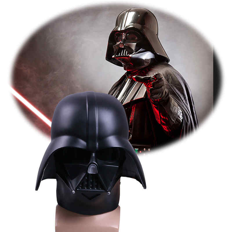 Star Wars Force Awakens Casco Darth VADER PVC Figura de acción Figura Modelo Colección Mascarilla desmontable Fiesta de Halloween Use