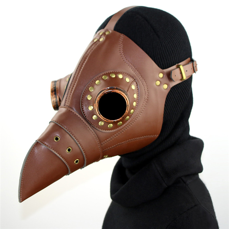medieval steampunk black death plague doctor pájaro pico máscara