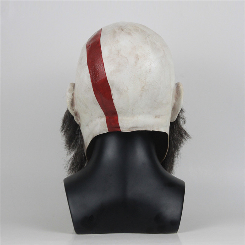 juego dios de la guerra 4 máscara con barba cosplay kratos horror lat Ex máscaras Halloween Scary Party Props Dropshipping