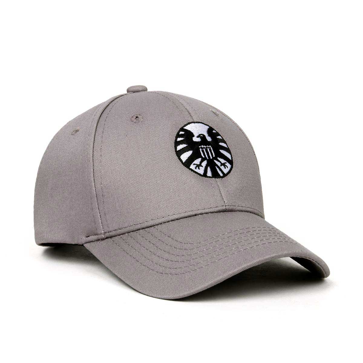 Capitán Marvel Carol Danvers Cosplay CAPS UNISEX Ajustable Hip Hop Sun Hat Snapback bordado Agentes Snapback de S.H.I.E.L.D. Sombreros