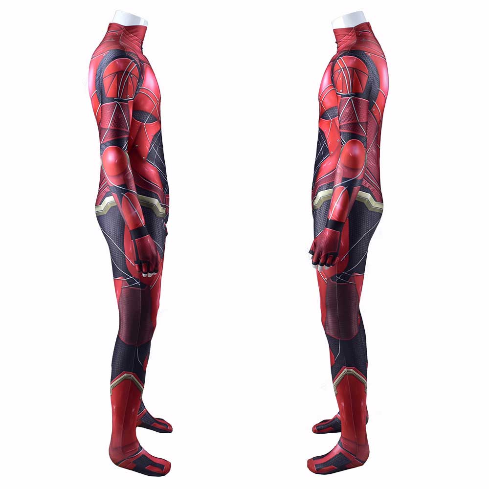 The Flash Traje de la Justice League Superhero Barry Allen Cosplay Zentai Suit