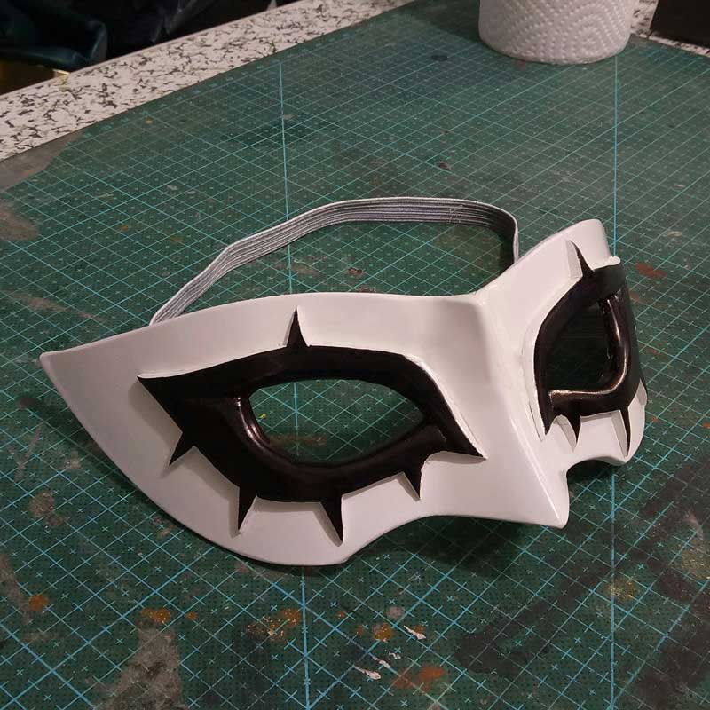 Persona 5 Hero Arsène Joker Mask Cosplay FRP Patch Mascarilla