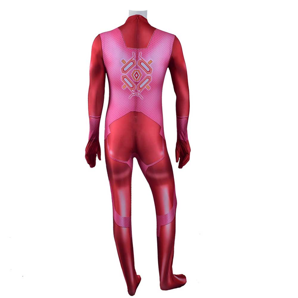 Juego Metroid Cero Traje SAMUS COSPLAY TRAJE RED ZENTAI