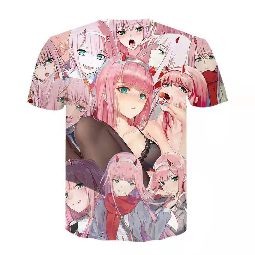 anime querida en el franxx cero Two Cosplay T-shirt