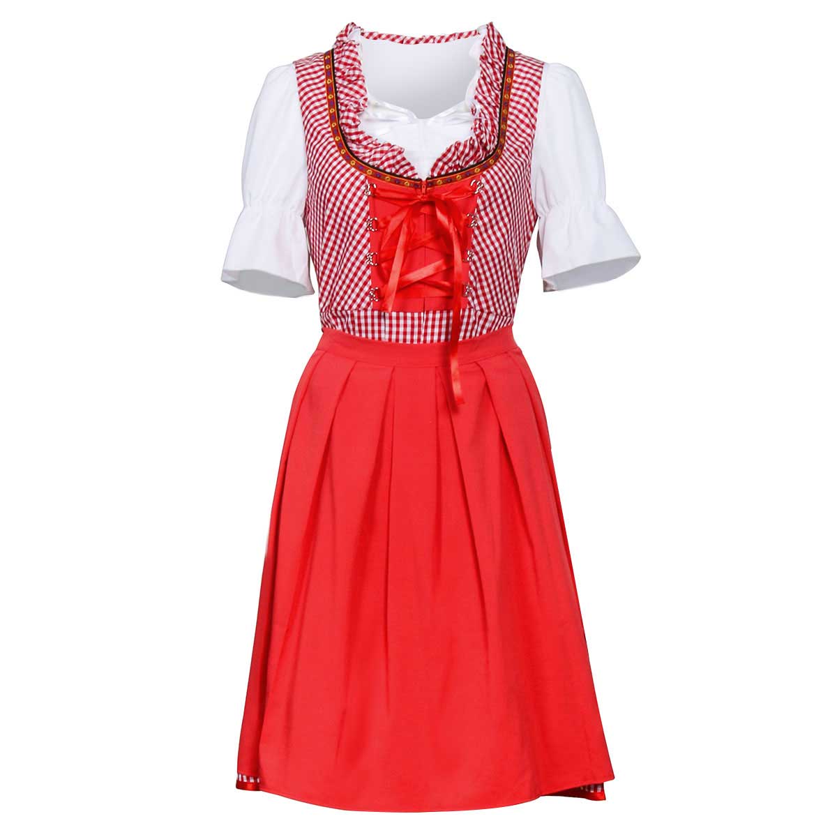 Alemán Oktoberfest Beer Outfit Outfit Baviera Carnival Party Fancy Dress