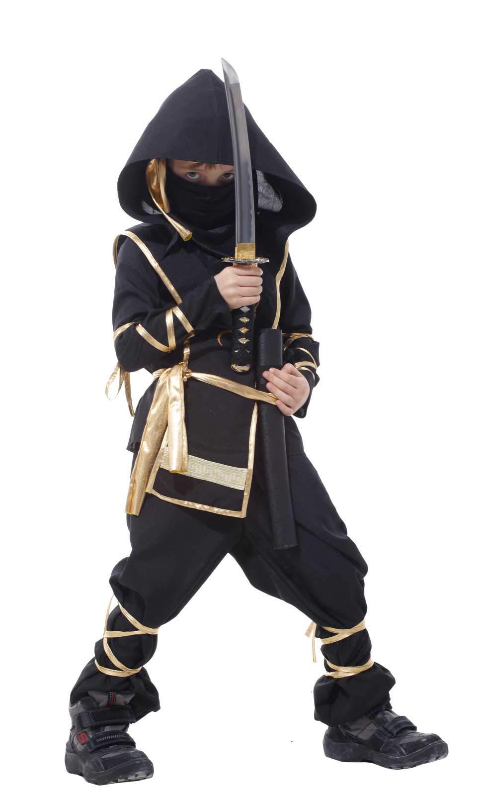 Kids Santa Gifts Naruto Dragon Ninja trajes para Halloween Party