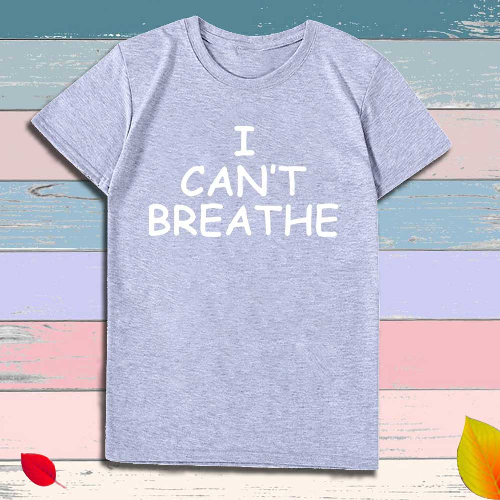 No puedo respirar imprimir camiseta hombres mujeres