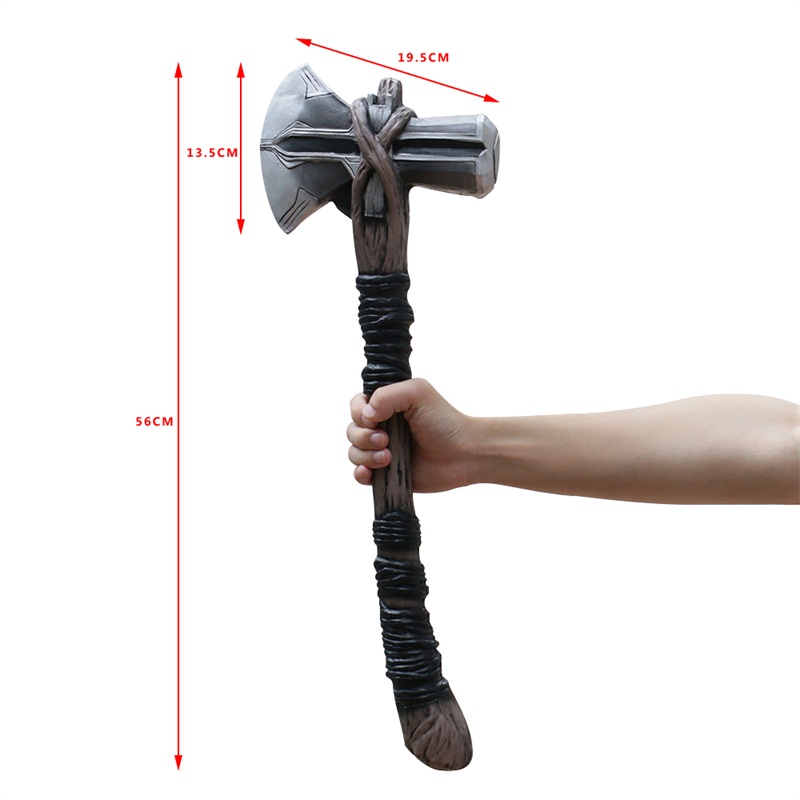 Avengers 3 Infinity War Fat Thor Stormbreaker Mjolnir AX Halloween Marvel Superhéroes Cosplay regalos Props