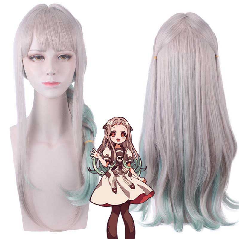 Anime Wood-Bound-Bound-Bound Hanako-kun Jibaku Shounen Yashiro Nene Cosplay Wig Disfraz Hair